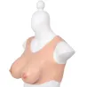 CrossGearX Brassière Seins Coton Bonnet C